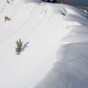 Fatty cornices along the Cascade ridgeline