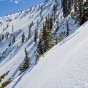 Into the NE chute bowl