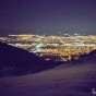 The lights of Sandy from Big Willow
